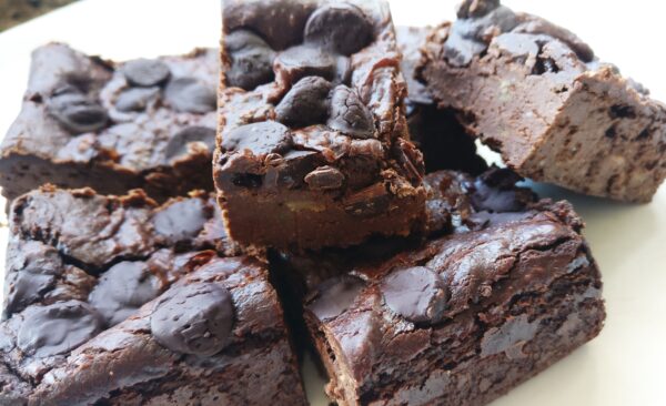 RECIPE: Sweet Potato, Plantain and Dark Chocolate Brownies