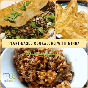 Plant-Based Cookalong BANT Nutritionist Minna Wood Bracknell