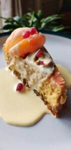 Frozen Raw Mango dairyfree Cheesecake Minna Wood Nutritionist Bracknell